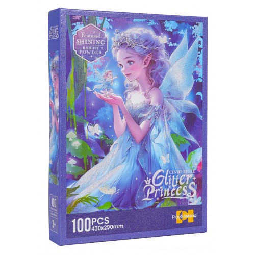 Zestaw Puzzli 100el. Księżniczka Niebieska