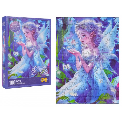 Zestaw Puzzli 100el. Księżniczka Niebieska