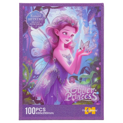Zestaw Puzzli 100el. Wróżka Fioletowa