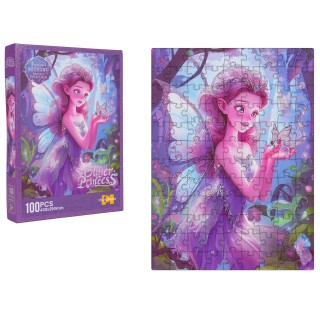 Zestaw Puzzli 100el. Wróżka Fioletowa