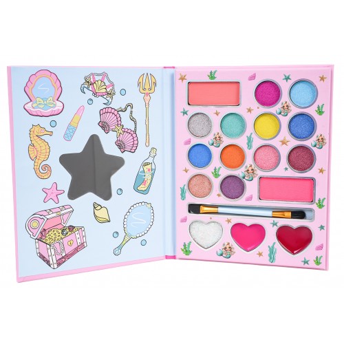 Zestaw do Makijażu Syrenka Różowa Książeczka