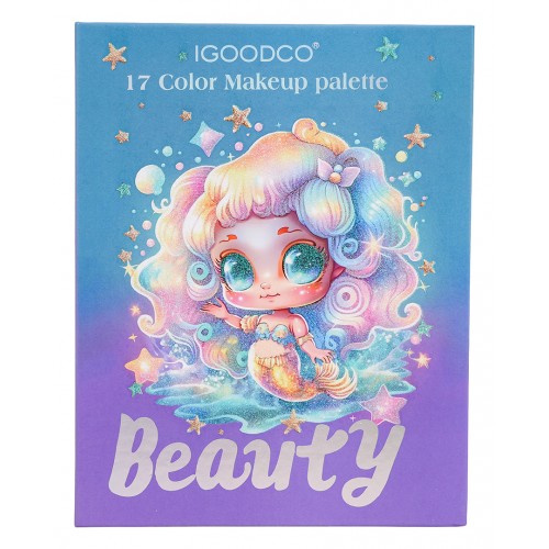 Zestaw do Makijażu Syrenka Niebieska Książeczka