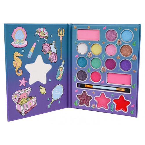 Zestaw do Makijażu Syrenka Niebieska Książeczka