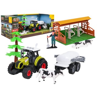 Zestaw Farmerski z Traktorem