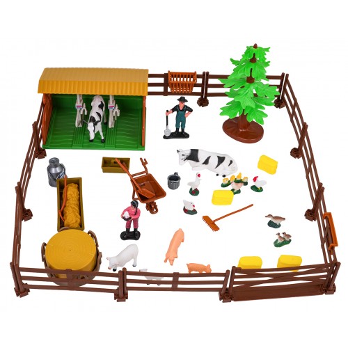 MEGA Zestaw Farmer z Traktorem + Akcesoria