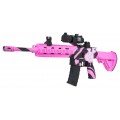 Karabin M416 Różowy na Kulki Wodne + Akcesoria