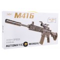 Karabin M416 Szary na Kulki Wodne + Akcesoria
