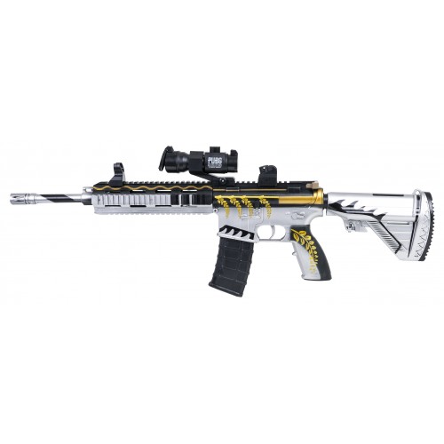Karabin M416 Szary na Kulki Wodne + Akcesoria