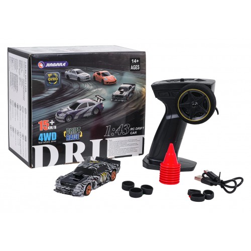 Autko R/C do Driftu 1:43 Zielone + Akcesoria