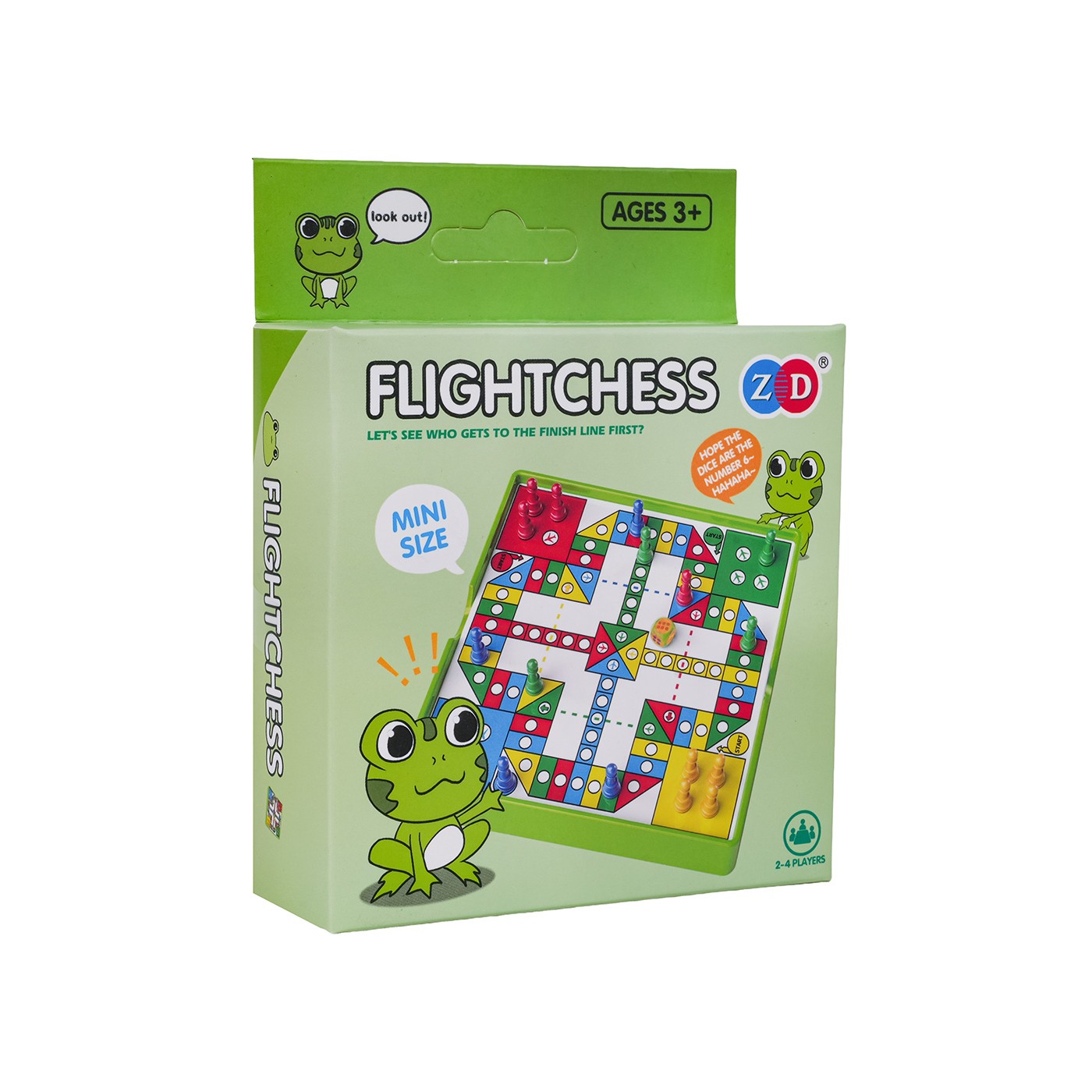 Gra Planszowa LUDO MINI Żaba