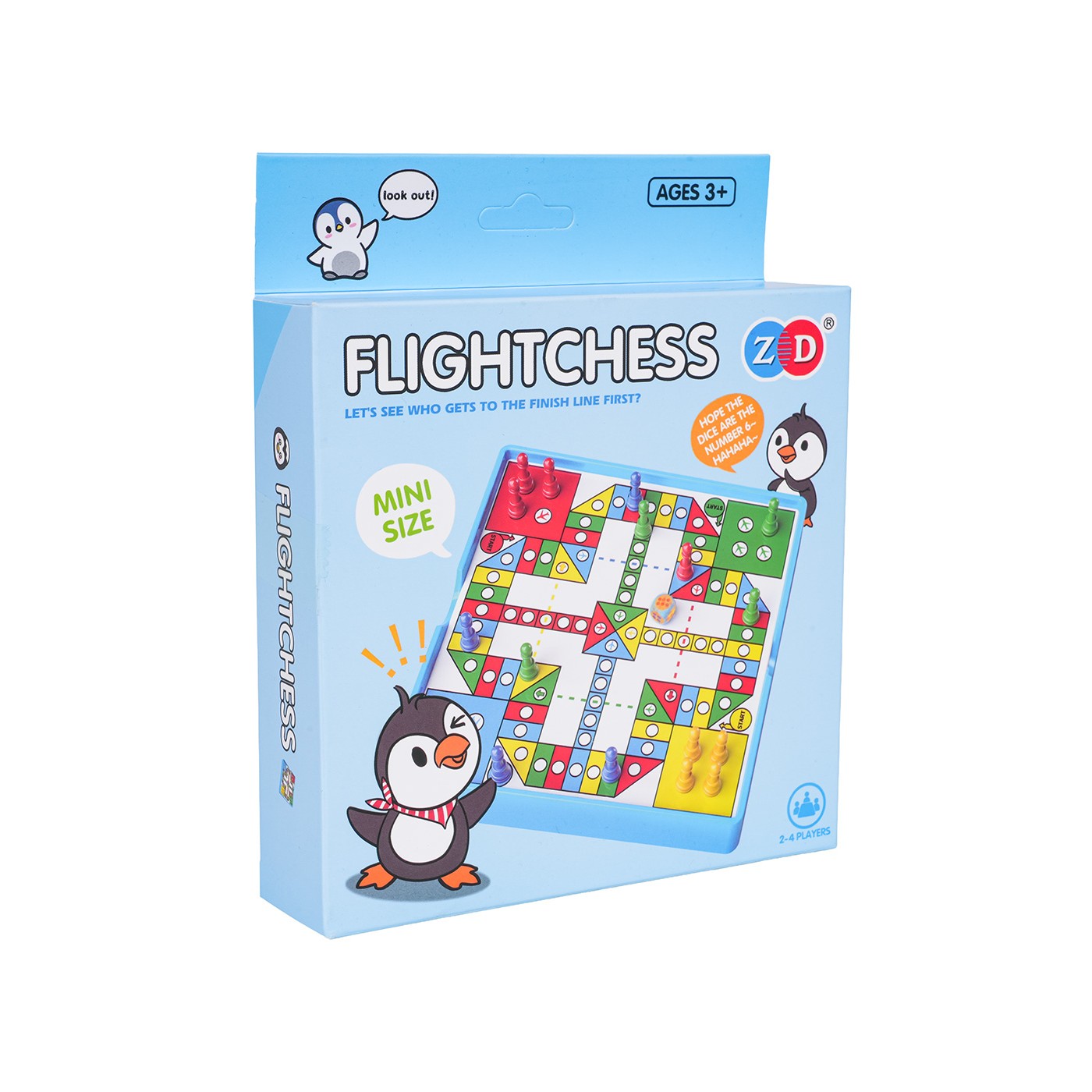 Gra Planszowa LUDO Pingwin
