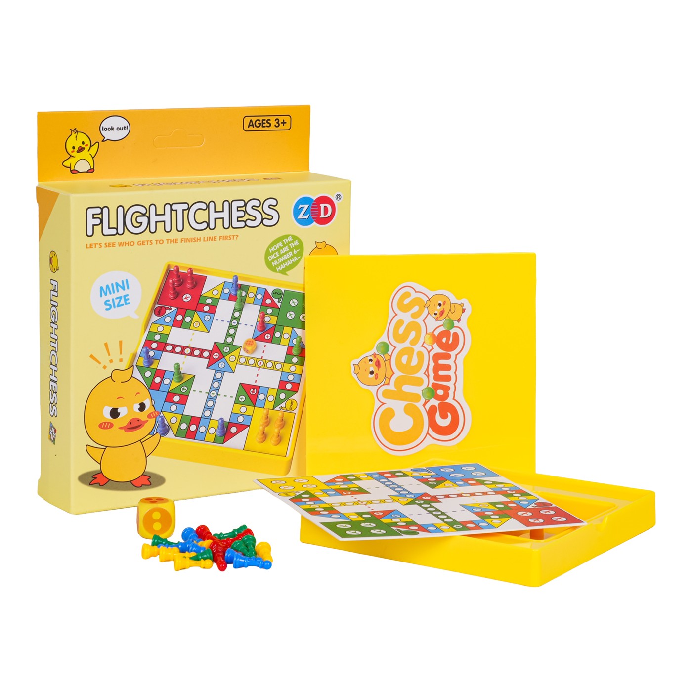 Gra Planszowa LUDO Kaczka