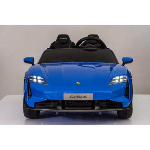 Pojazd Porsche Taycan Turbo S Niebieski