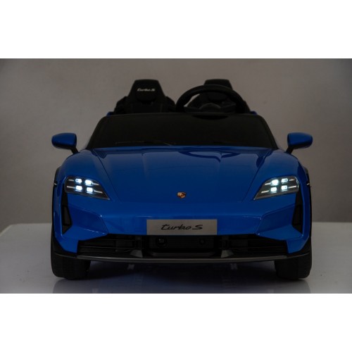 Pojazd Porsche Taycan Turbo S Niebieski