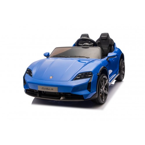 Pojazd Porsche Taycan Turbo S Niebieski