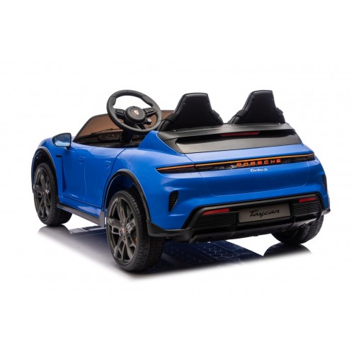 Pojazd Porsche Taycan Turbo S Niebieski