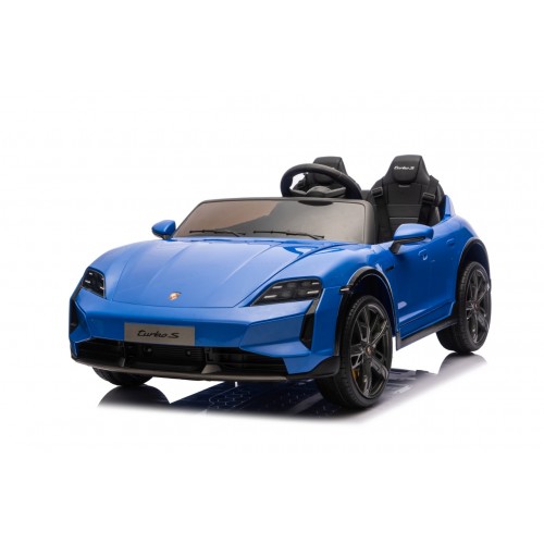 Pojazd Porsche Taycan Turbo S Niebieski