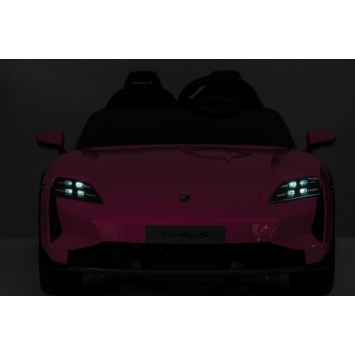 Pojazd Porsche Taycan Turbo S Różowy