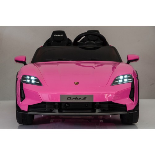 Pojazd Porsche Taycan Turbo S Różowy