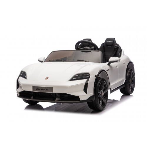 Pojazd Porsche Taycan Turbo S Biały