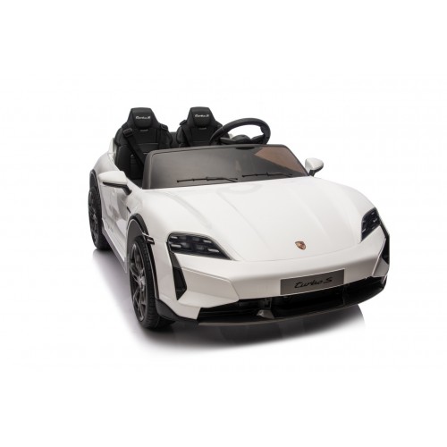Pojazd Porsche Taycan Turbo S Biały