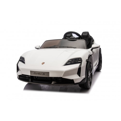 Pojazd Porsche Taycan Turbo S Biały