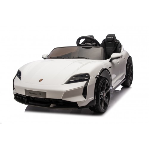 Pojazd Porsche Taycan Turbo S Biały