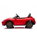 Pojazd Porsche Taycan Turbo S Czerwony