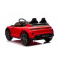 Pojazd Porsche Taycan Turbo S Czerwony