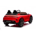 Pojazd Porsche Taycan Turbo S Czerwony