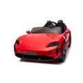 Pojazd Porsche Taycan Turbo S Czerwony