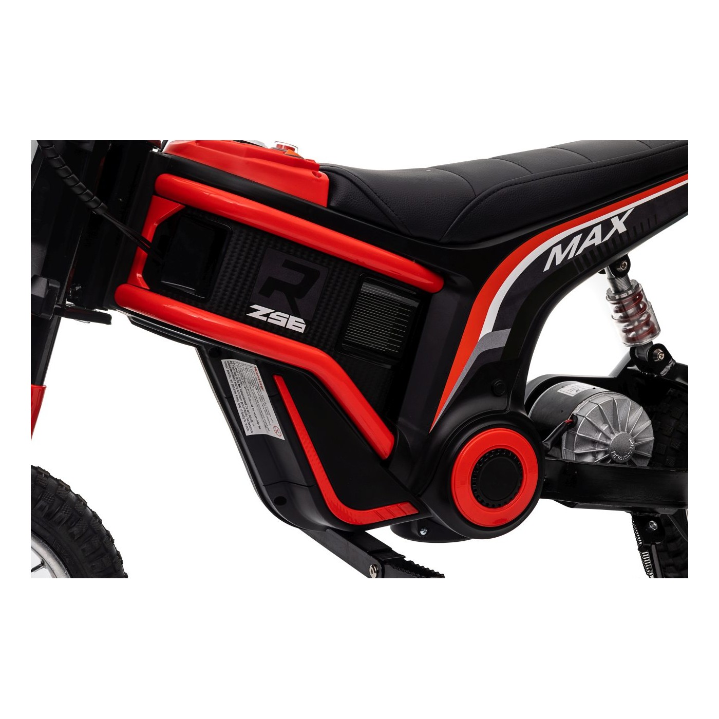 Pojazd Motor RZ56 MAX Czerwony