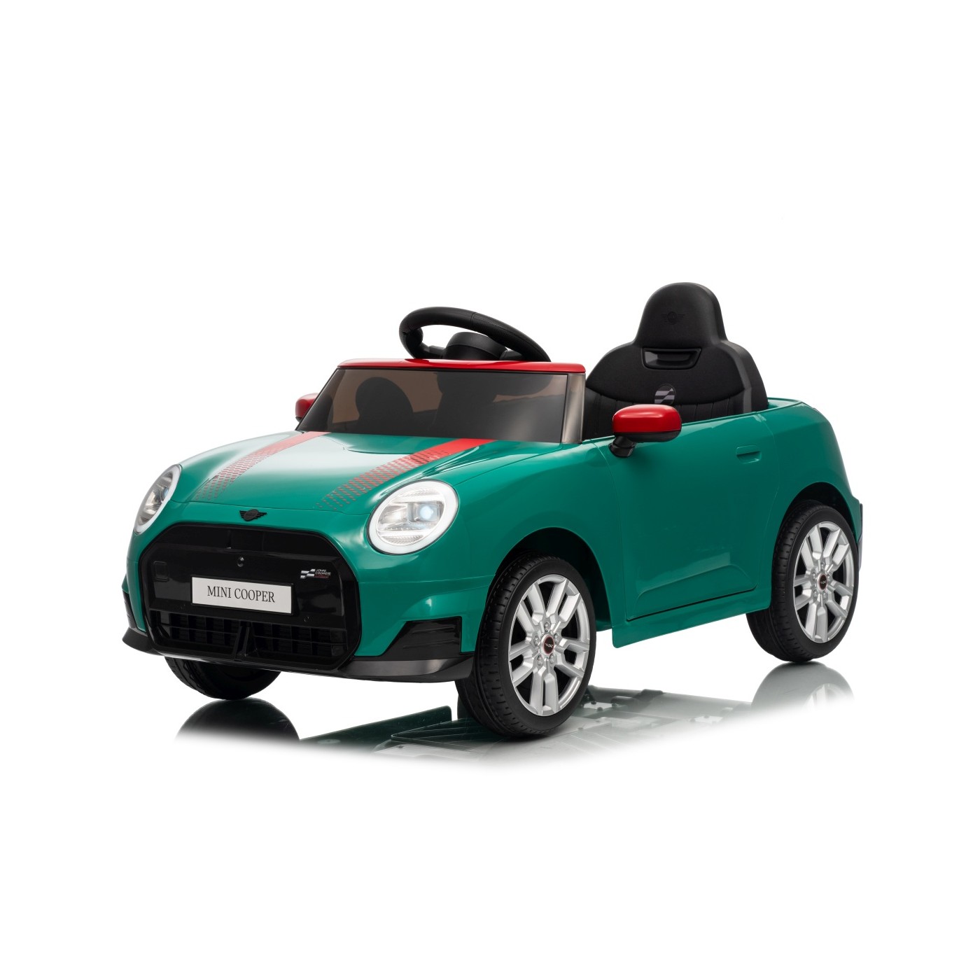 Pojazd Mini Cooper Zielony