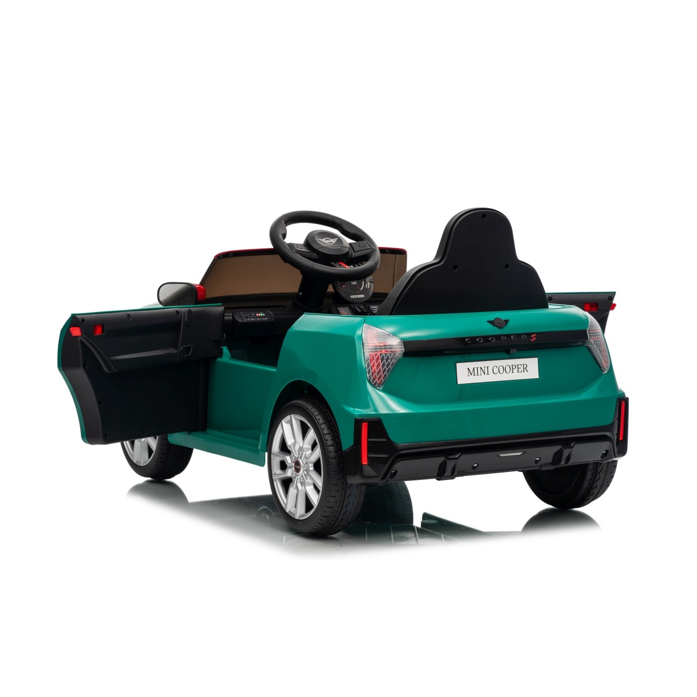 Pojazd Mini Cooper Zielony