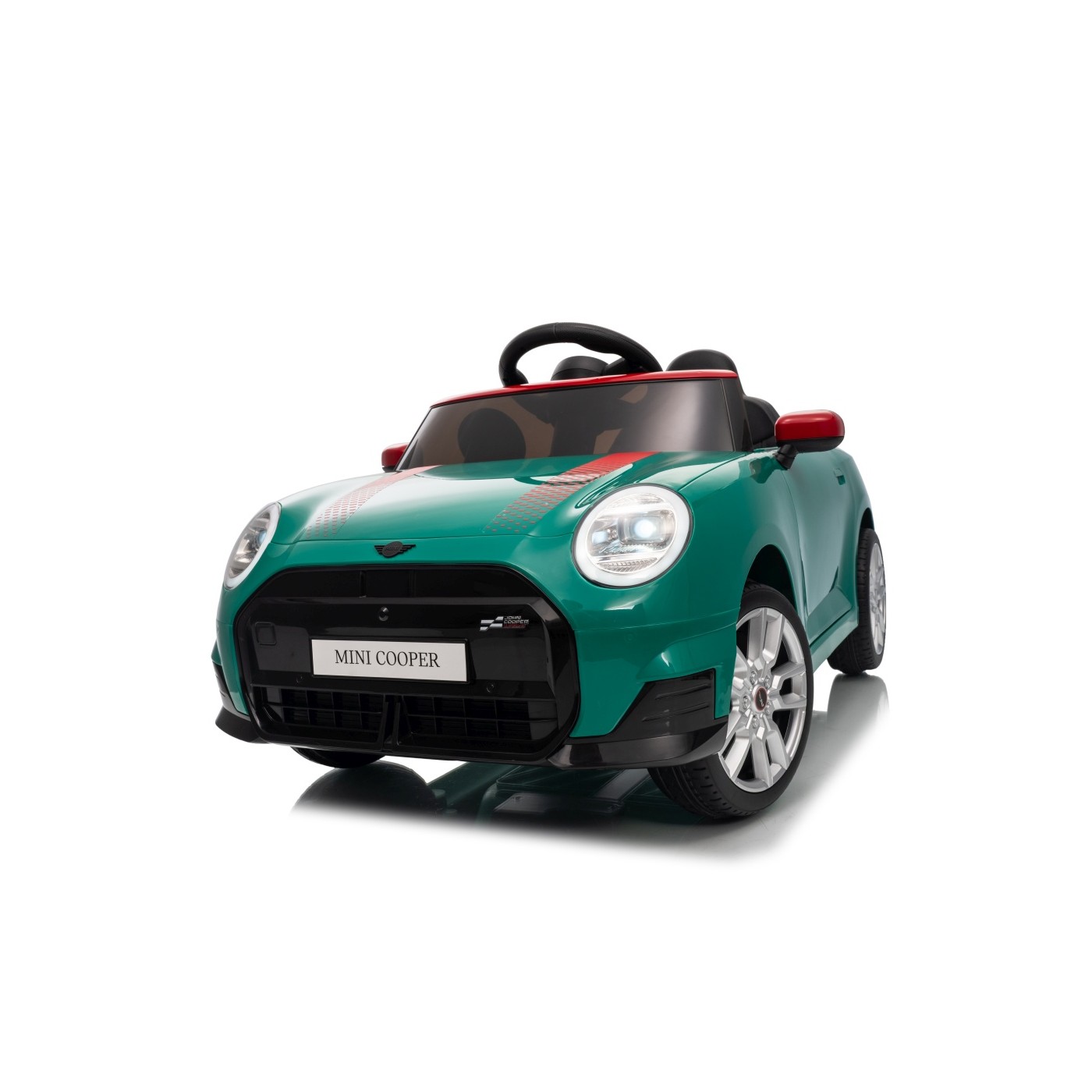 Pojazd Mini Cooper Zielony