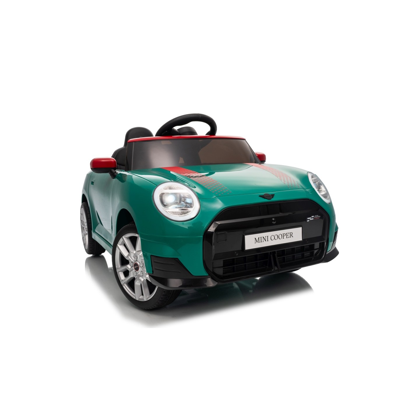 Pojazd Mini Cooper Zielony