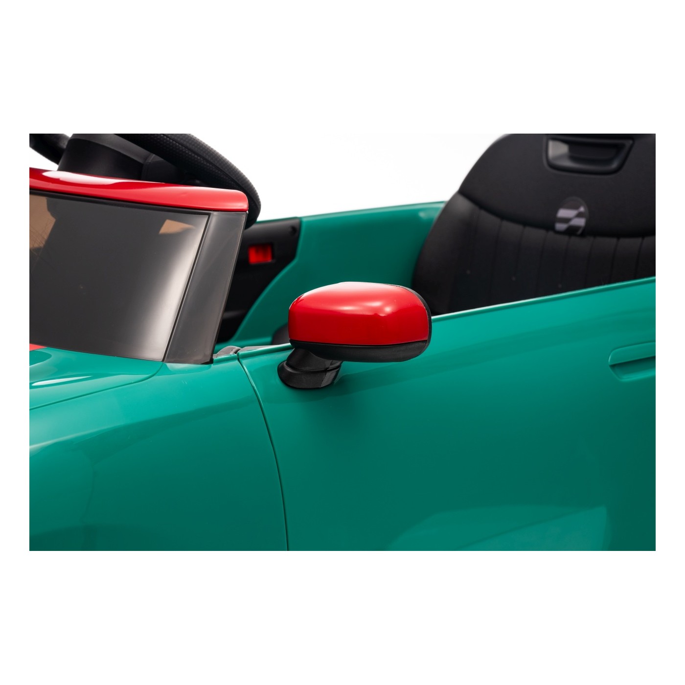 Pojazd Mini Cooper Zielony