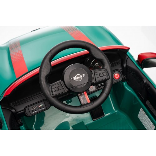 Pojazd Mini Cooper Zielony