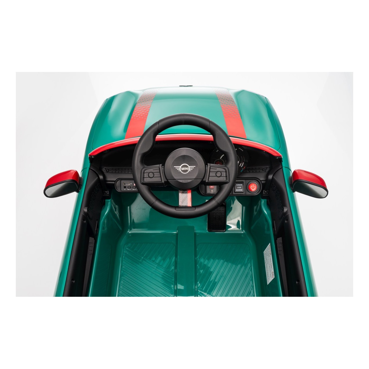 Pojazd Mini Cooper Zielony