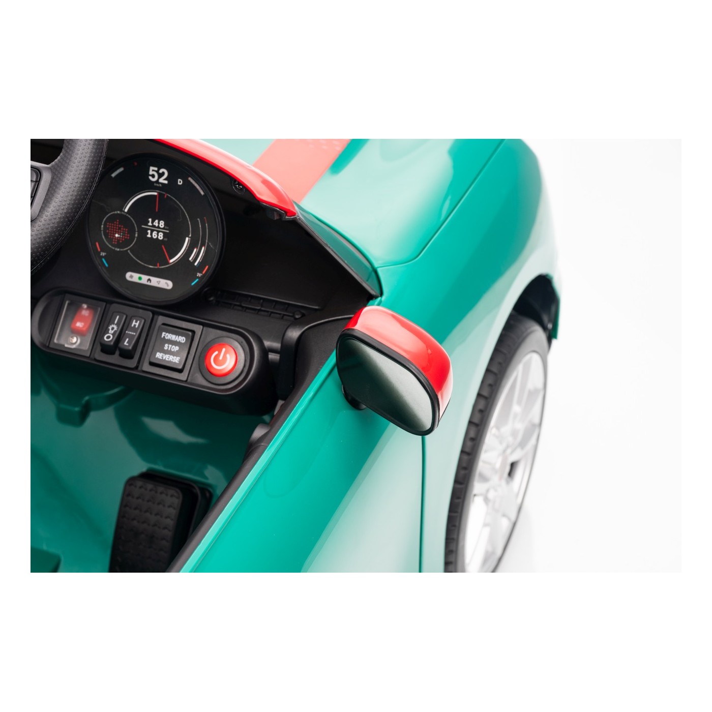 Pojazd Mini Cooper Zielony