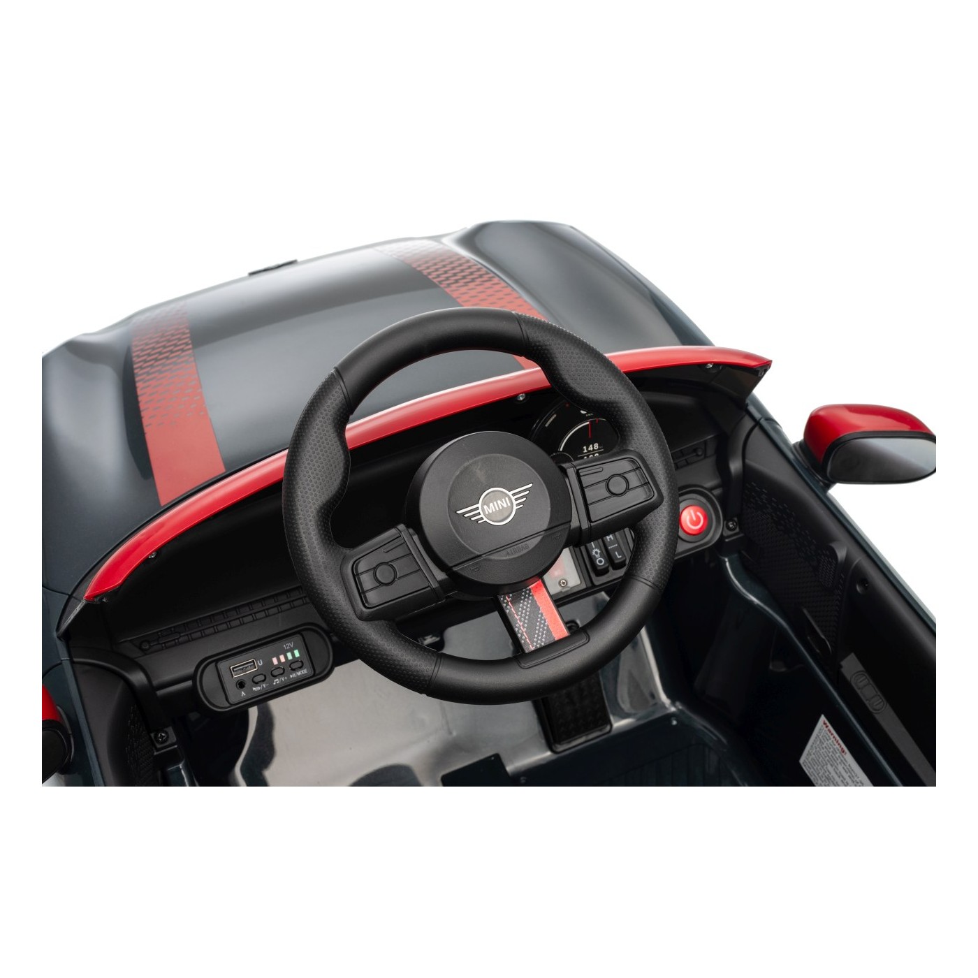 Pojazd Mini Cooper Czarny