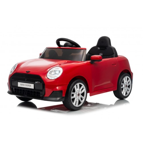Pojazd Mini Cooper Czerwony