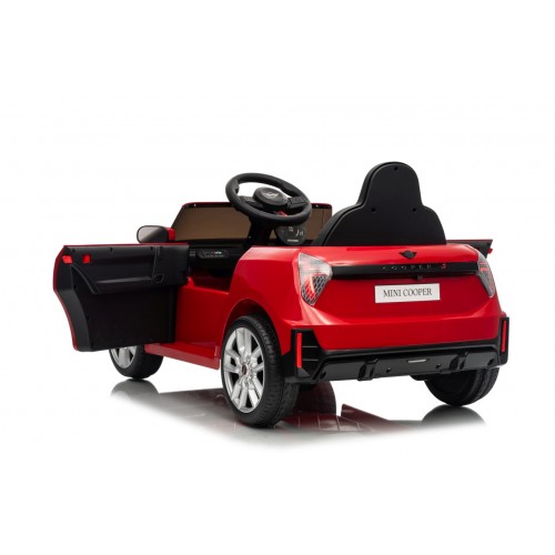 Pojazd Mini Cooper Czerwony