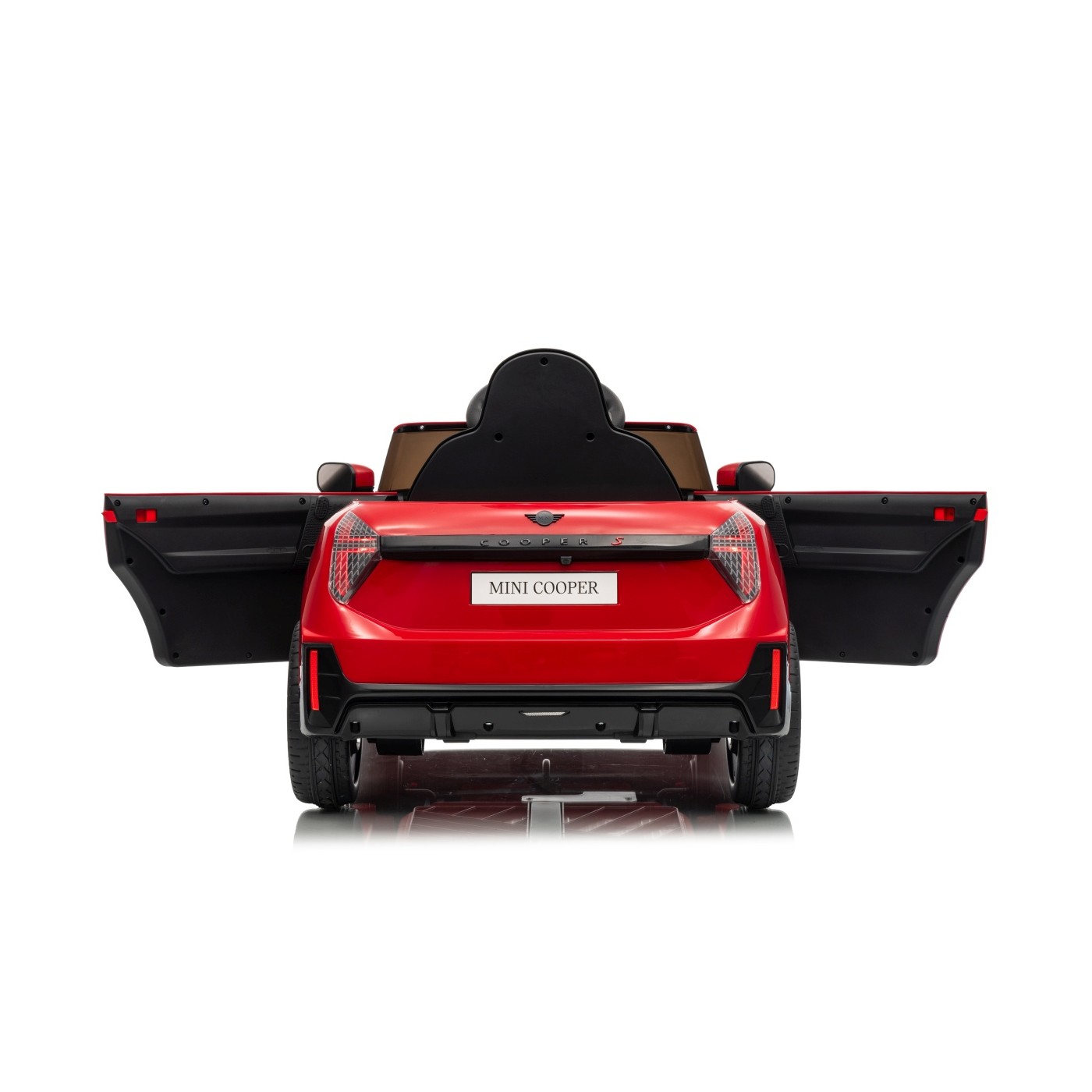 Pojazd Mini Cooper Czerwony