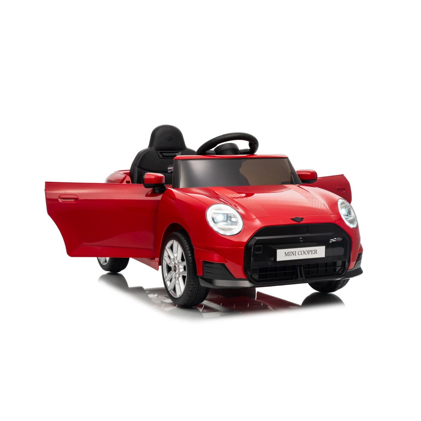 Pojazd Mini Cooper Czerwony