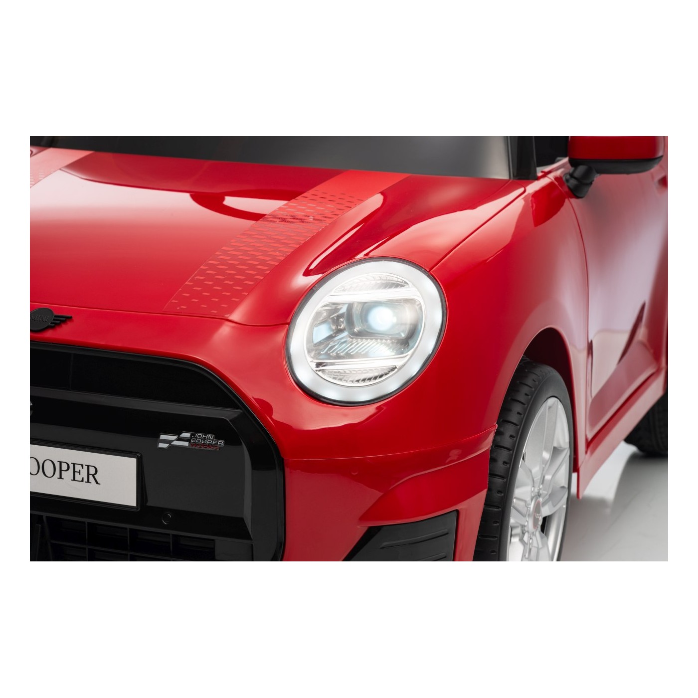 Pojazd Mini Cooper Czerwony