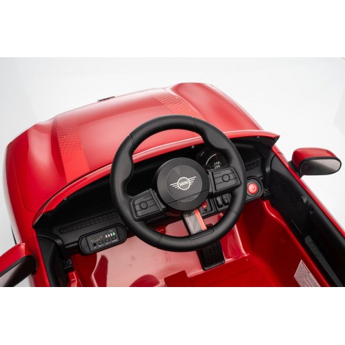 Pojazd Mini Cooper Czerwony
