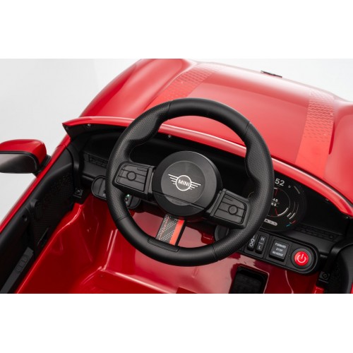 Pojazd Mini Cooper Czerwony