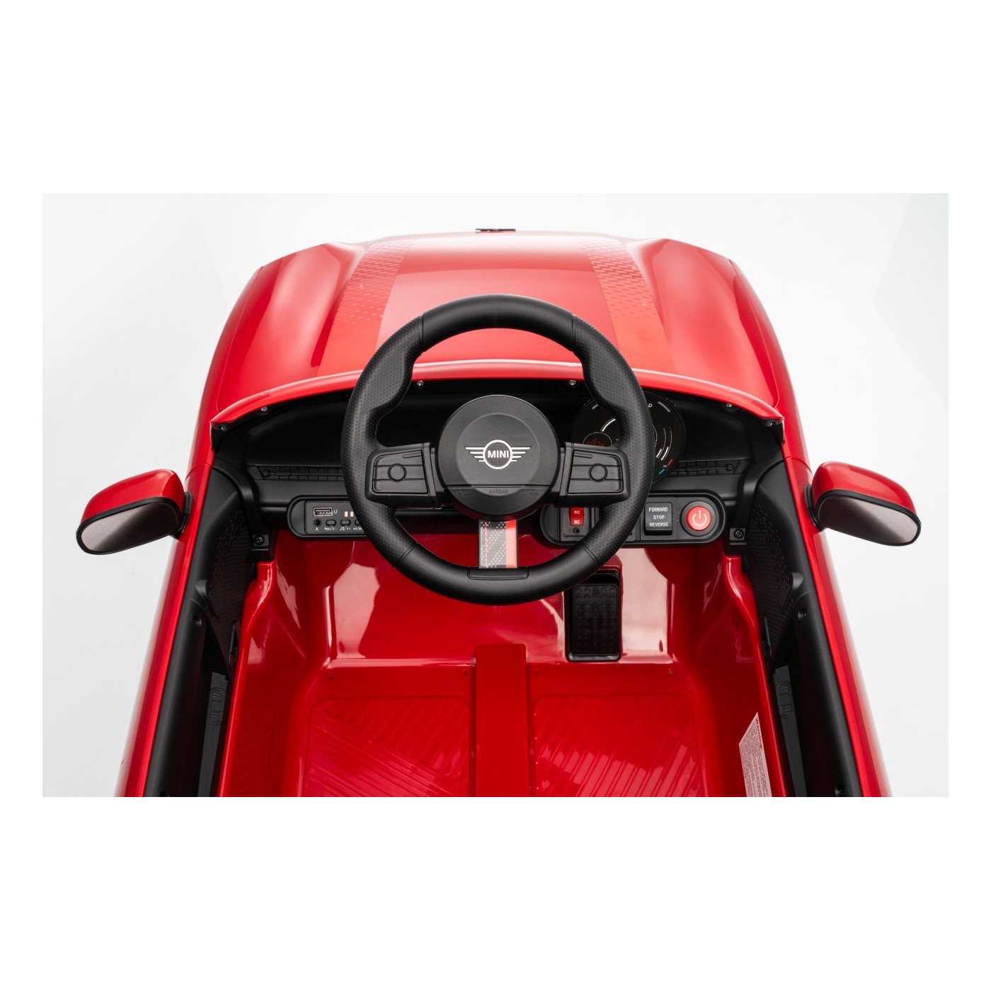 Pojazd Mini Cooper Czerwony