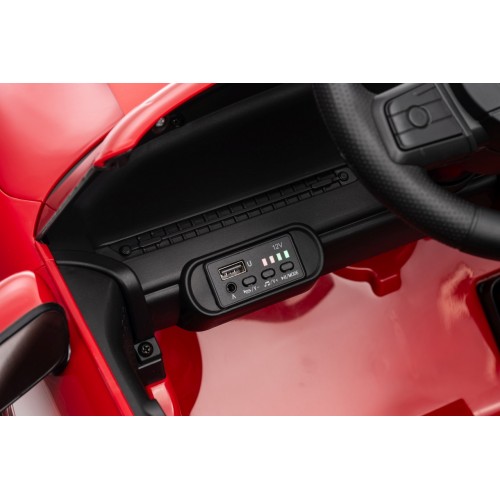 Pojazd Mini Cooper Czerwony